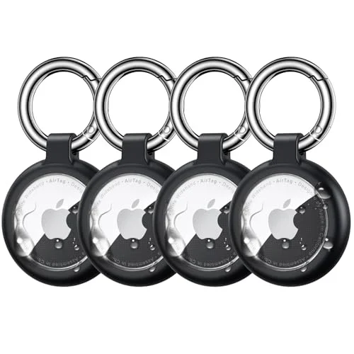 Waterproof AirTag Keychain Holder