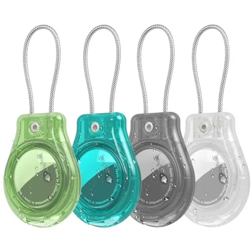 Waterproof AirTag Keychain Holder