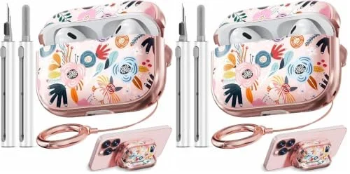 AirPods Pro Hülle — Pink Berry Flower